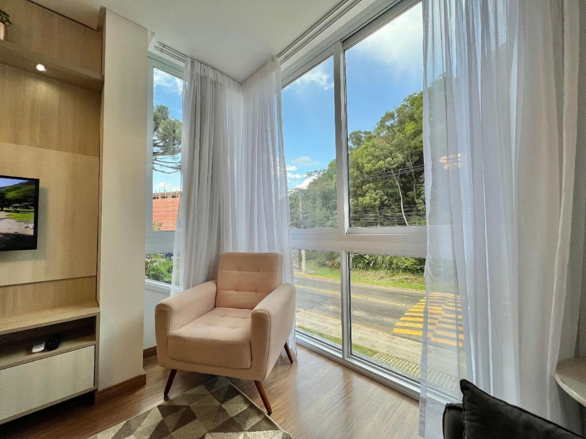 Dom Fioreze 205 - Apto Em Gramado Ao Lado Do Hotel Colline De France Exterior photo