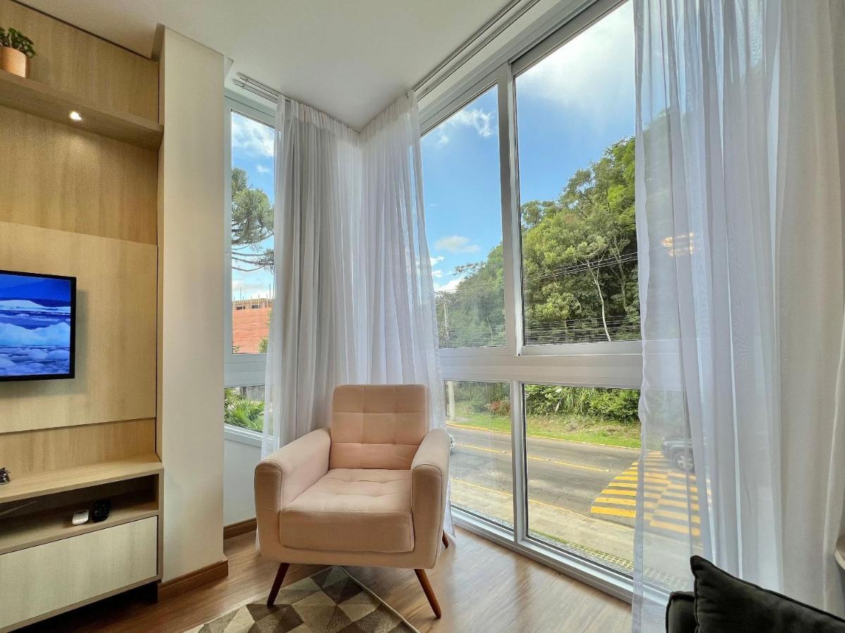 Dom Fioreze 205 - Apto Em Gramado Ao Lado Do Hotel Colline De France Exterior photo